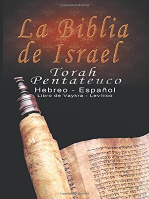 cover image of La Biblia de Israel